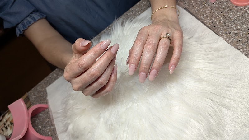 Beautiful nail art by Rikki at her Bowdon salon