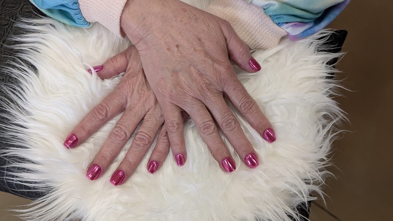 Inside Rikki's clean, welcoming nail salon in Bowdon